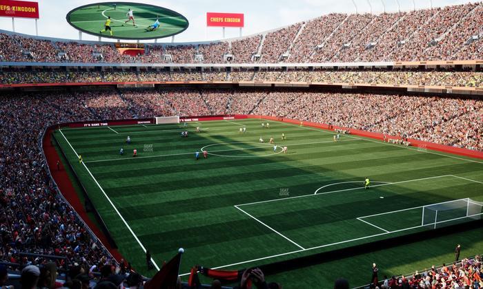 GEHA Field at Arrowhead Stadium - Section 216 Seat View