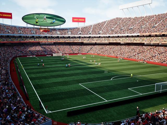 GEHA Field at Arrowhead Stadium - Section 216 Seat View