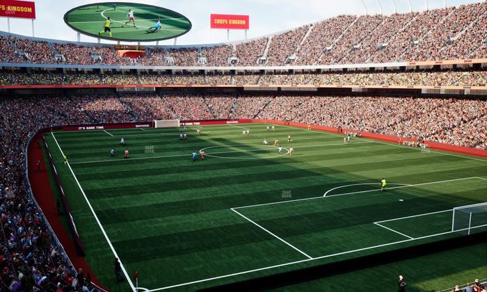 GEHA Field at Arrowhead Stadium - Section 216 Seat View