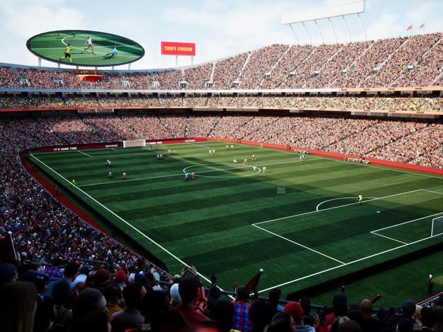 GEHA Field at Arrowhead Stadium - Section 217 Seat View GEHA Field at Arrowhead Stadium - Section 217 Seat View