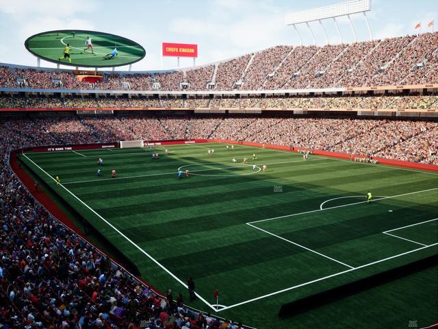 GEHA Field at Arrowhead Stadium - Section 217 Seat View
