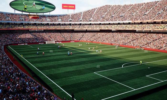 GEHA Field at Arrowhead Stadium - Section 217 Seat View
