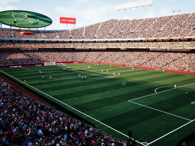 GEHA Field at Arrowhead Stadium - Section 218 Seat View