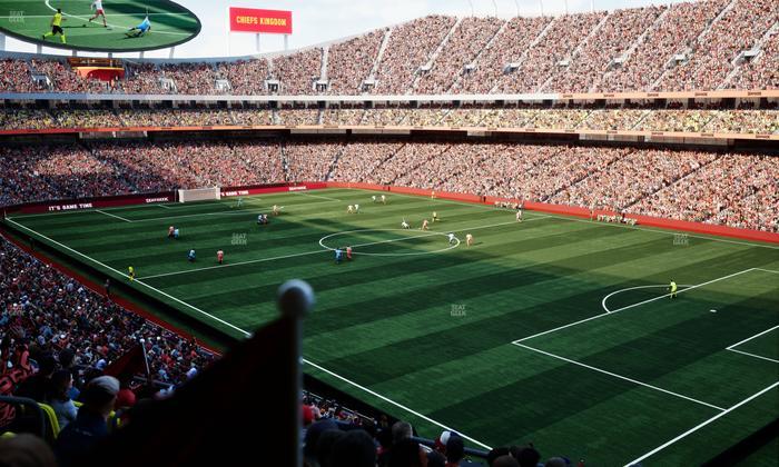 GEHA Field at Arrowhead Stadium - Section 218 Seat View