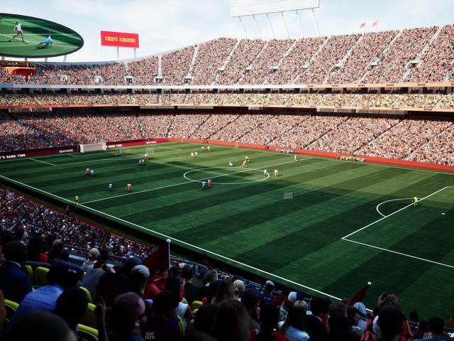 GEHA Field at Arrowhead Stadium - Section 219 Seat View GEHA Field at Arrowhead Stadium - Section 219 Seat View
