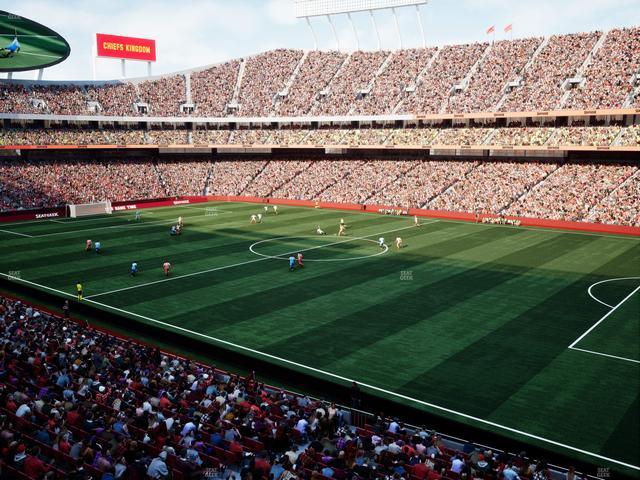 GEHA Field at Arrowhead Stadium - Section 220 Seat View