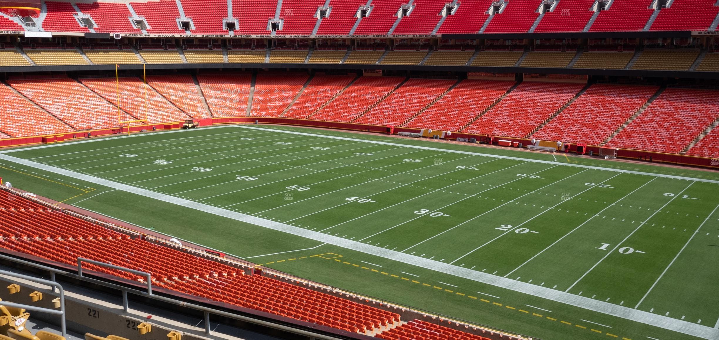 GEHA Field at Arrowhead Stadium - Section 220 Seat View