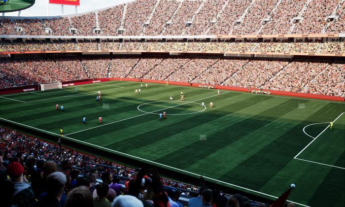 GEHA Field at Arrowhead Stadium - Section 220 Seat View