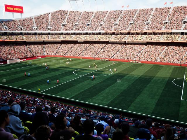 GEHA Field at Arrowhead Stadium - Section 221 Seat View GEHA Field at Arrowhead Stadium - Section 221 Seat View