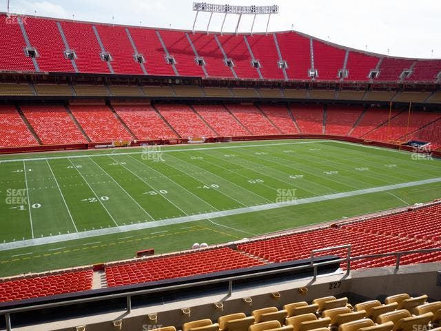 GEHA Field at Arrowhead Stadium - Section 227 Seat View