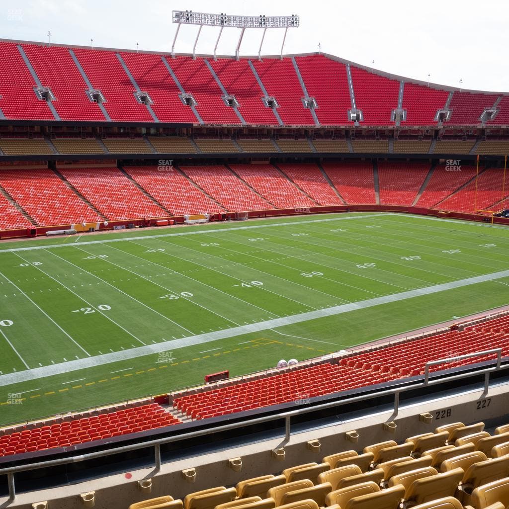GEHA Field at Arrowhead Stadium - Section 228 Seat View