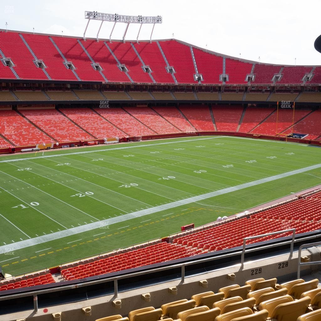 GEHA Field at Arrowhead Stadium - Section 229 Seat View
