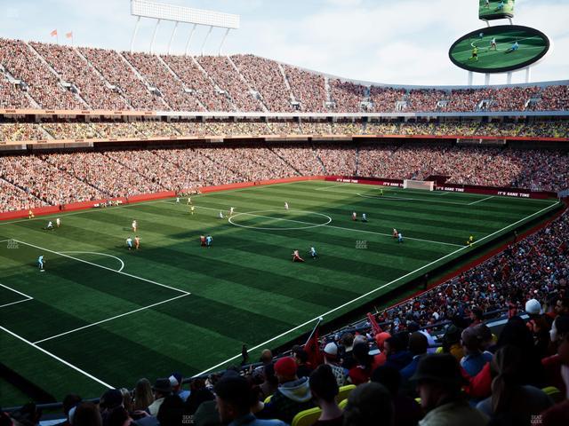 GEHA Field at Arrowhead Stadium - Section 230 Seat View GEHA Field at Arrowhead Stadium - Section 230 Seat View