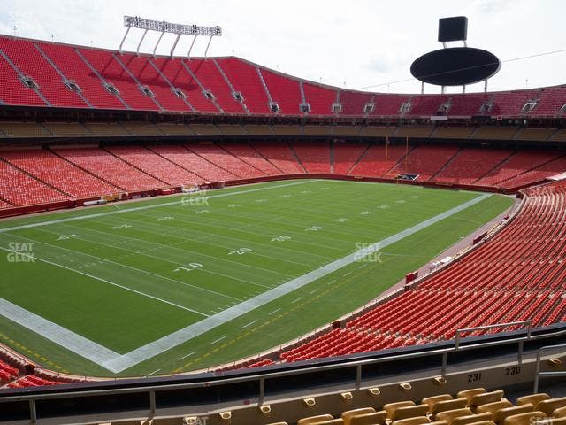 GEHA Field at Arrowhead Stadium - Section 231 Seat View