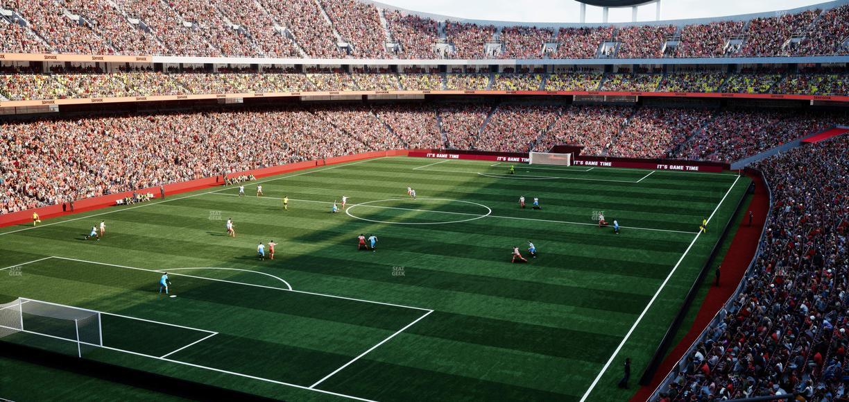 GEHA Field at Arrowhead Stadium - Section 232 Seat View