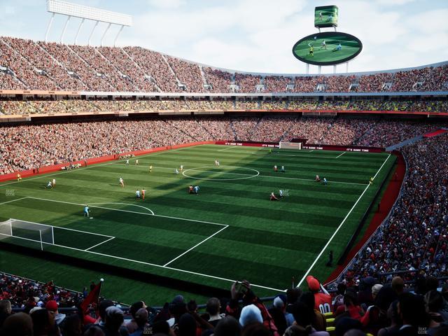 GEHA Field at Arrowhead Stadium - Section 232 Seat View GEHA Field at Arrowhead Stadium - Section 232 Seat View