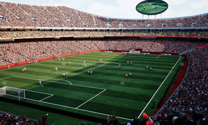 GEHA Field at Arrowhead Stadium - Section 232 Seat View