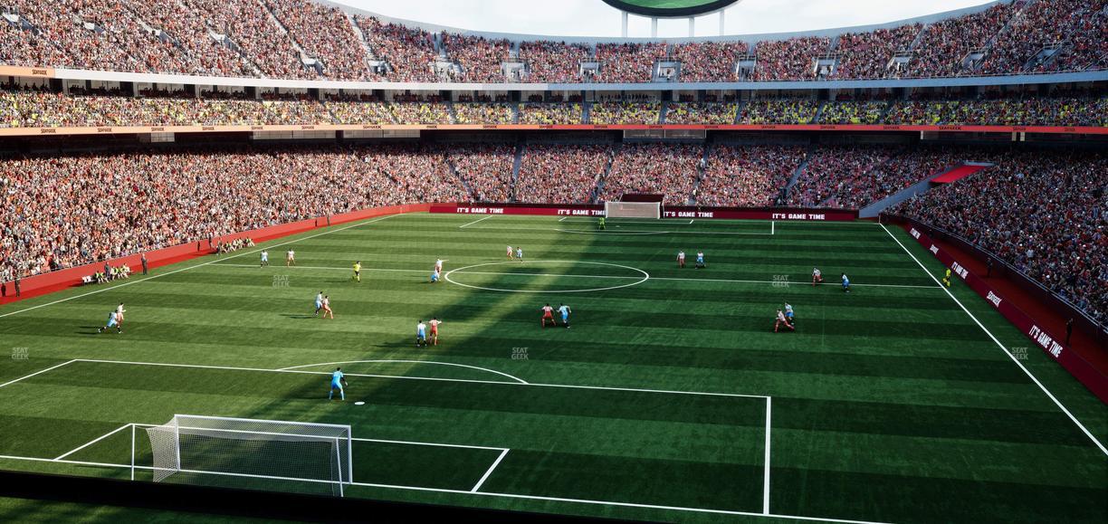 GEHA Field at Arrowhead Stadium - Section 234 Seat View