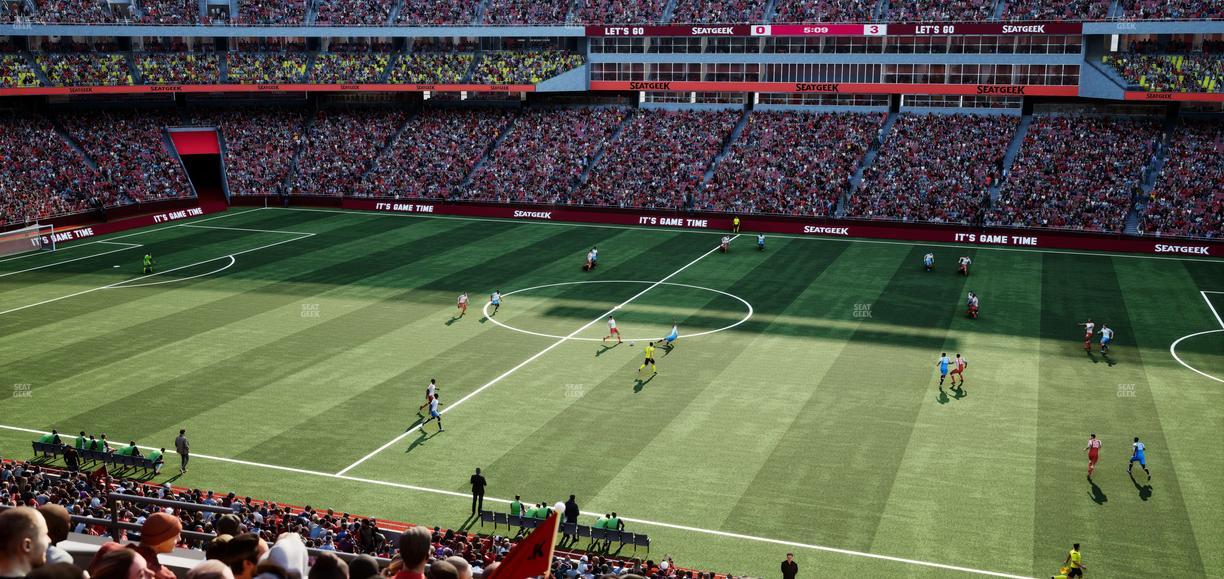 GEHA Field at Arrowhead Stadium - Section 245 Seat View