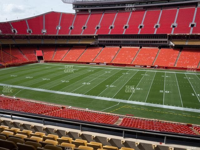 GEHA Field at Arrowhead Stadium - Section 245 Seat View