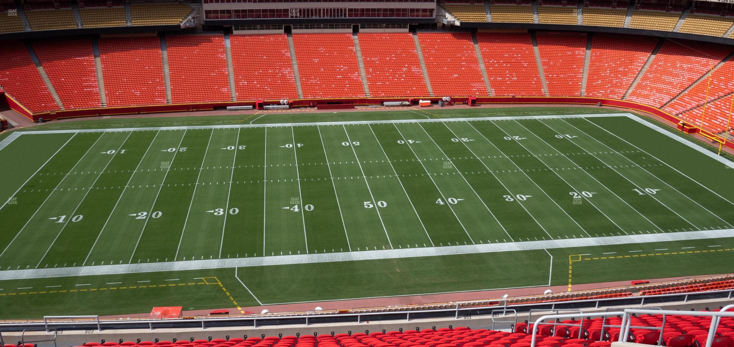 GEHA Field at Arrowhead Stadium - Section 302 Seat View