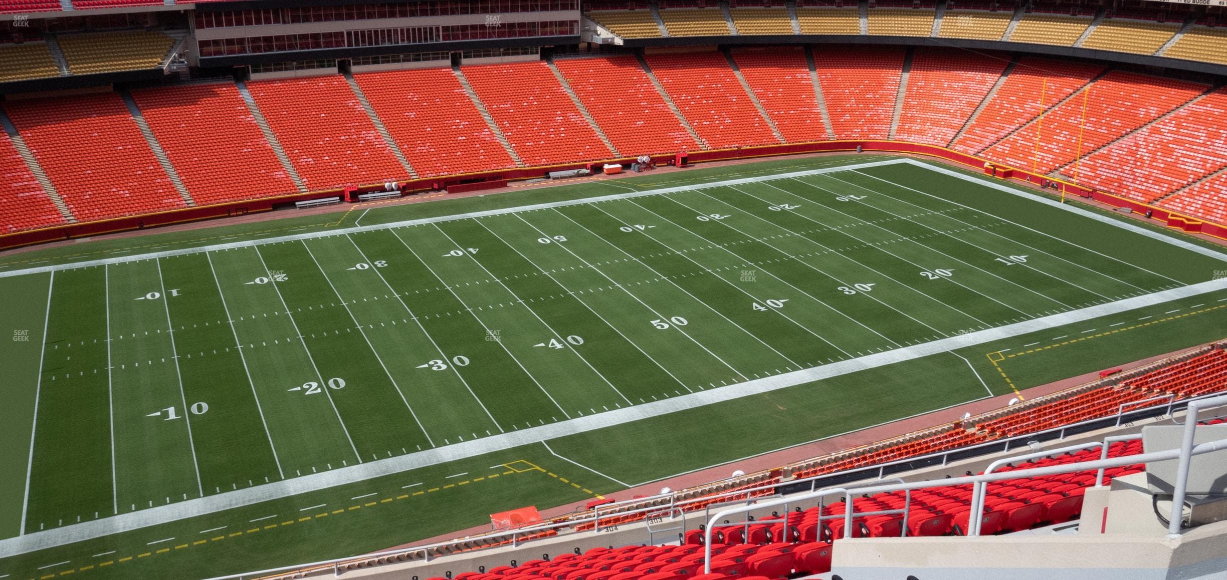 GEHA Field at Arrowhead Stadium - Section 304 Seat View