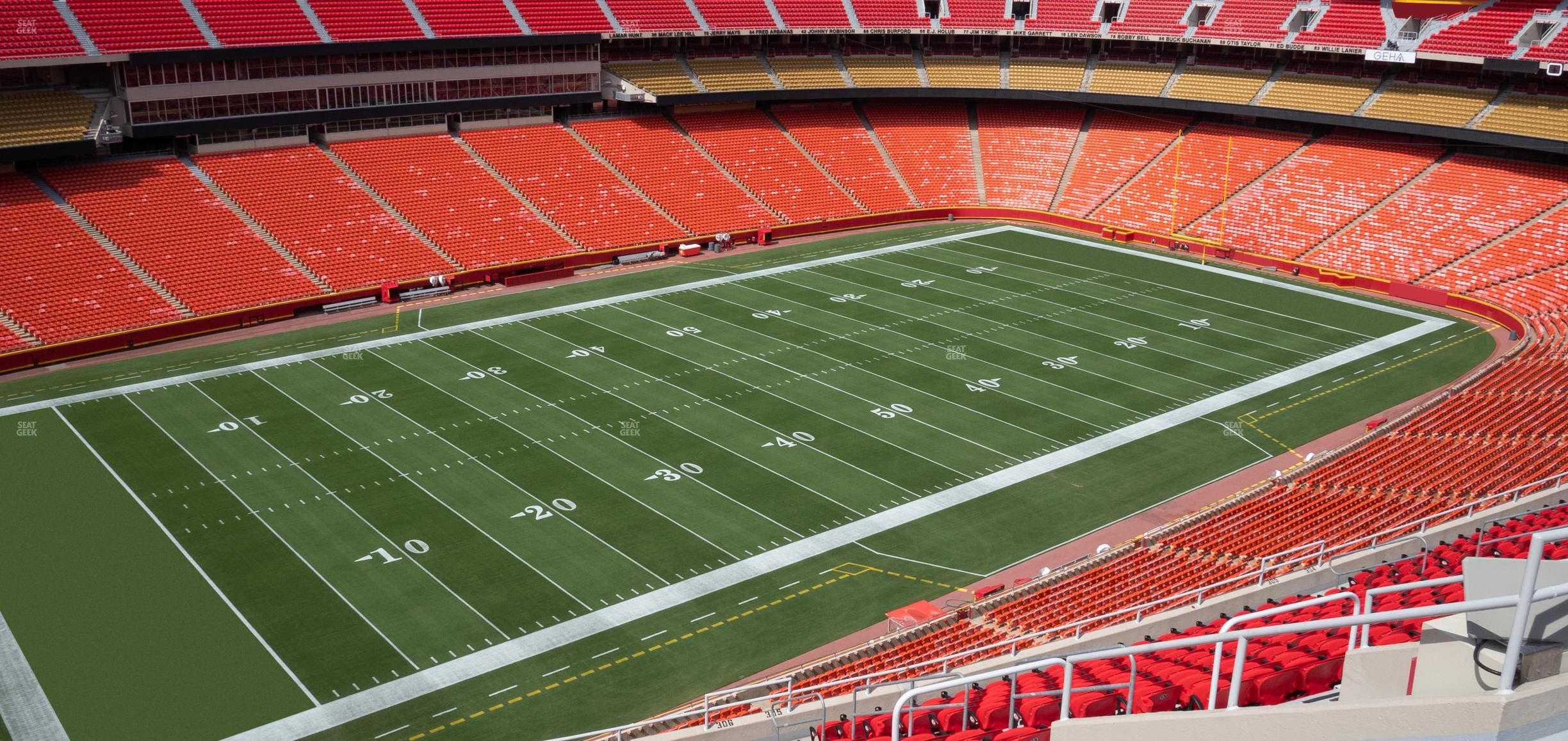 GEHA Field at Arrowhead Stadium - Section 306 Seat View