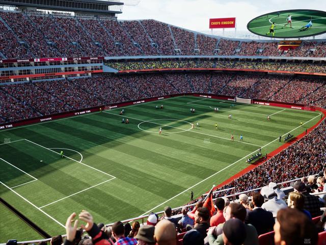 GEHA Field at Arrowhead Stadium - Section 307 Seat View GEHA Field at Arrowhead Stadium - Section 307 Seat View