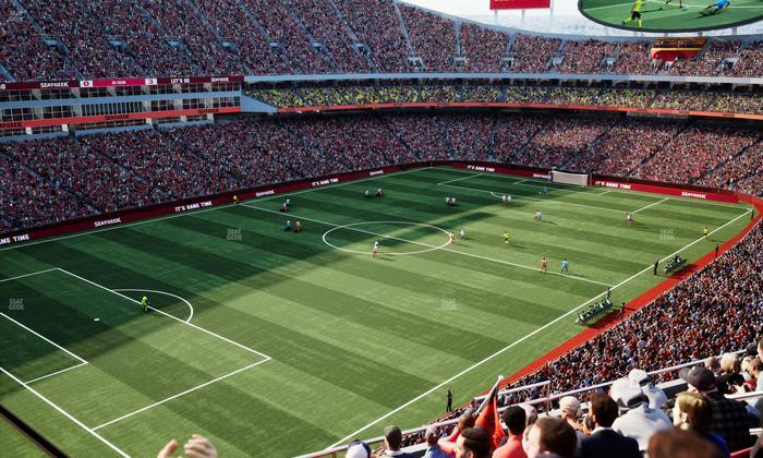 GEHA Field at Arrowhead Stadium - Section 307 Seat View