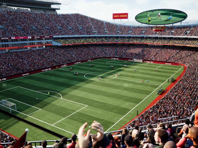 GEHA Field at Arrowhead Stadium - Section 308 Seat View GEHA Field at Arrowhead Stadium - Section 308 Seat View