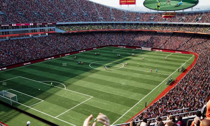 GEHA Field at Arrowhead Stadium - Section 308 Seat View