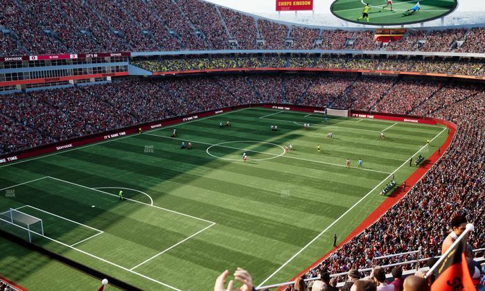 GEHA Field at Arrowhead Stadium - Section 308 Seat View