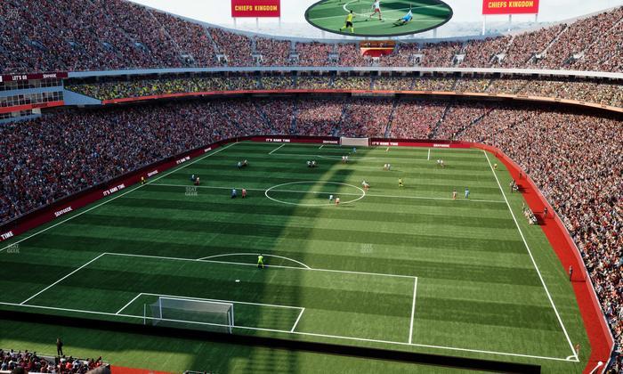 GEHA Field at Arrowhead Stadium - Section 311 Seat View