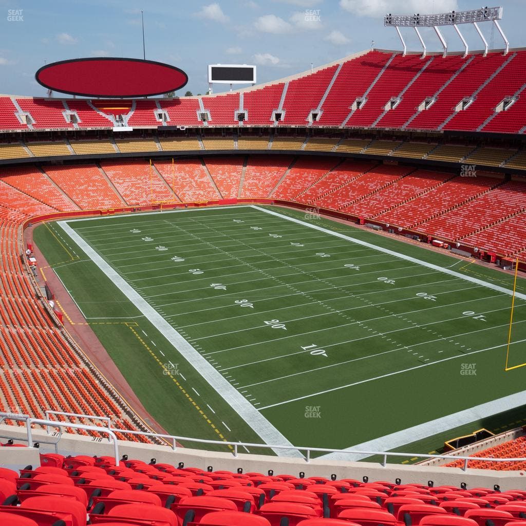 GEHA Field at Arrowhead Stadium - Section 316 Seat View