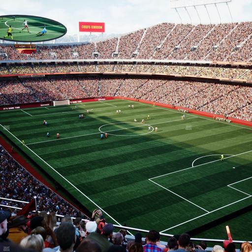 GEHA Field at Arrowhead Stadium - Section 317 Seat View