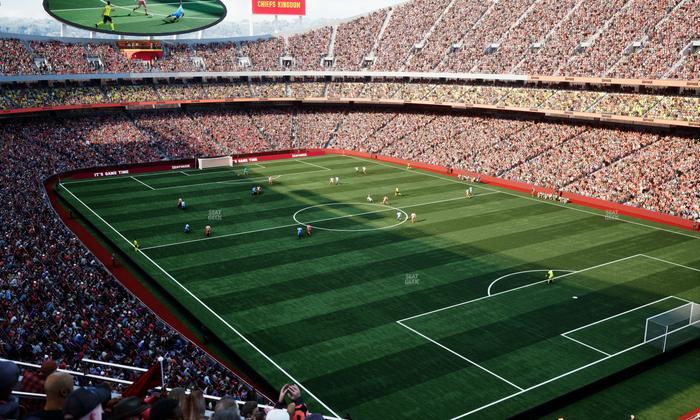 GEHA Field at Arrowhead Stadium - Section 317 Seat View