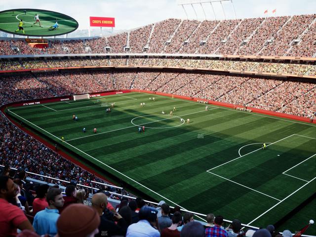 GEHA Field at Arrowhead Stadium - Section 318 Seat View GEHA Field at Arrowhead Stadium - Section 318 Seat View