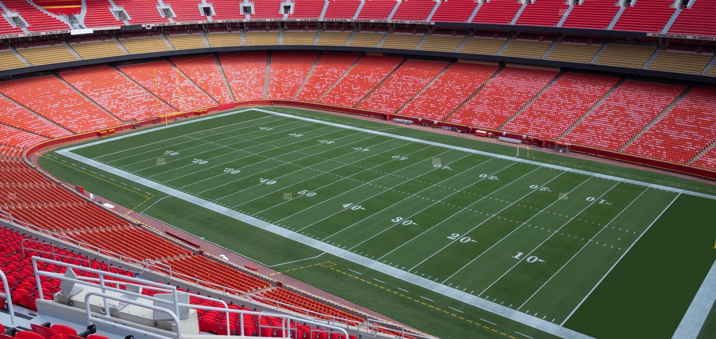 GEHA Field at Arrowhead Stadium - Section 319 Seat View