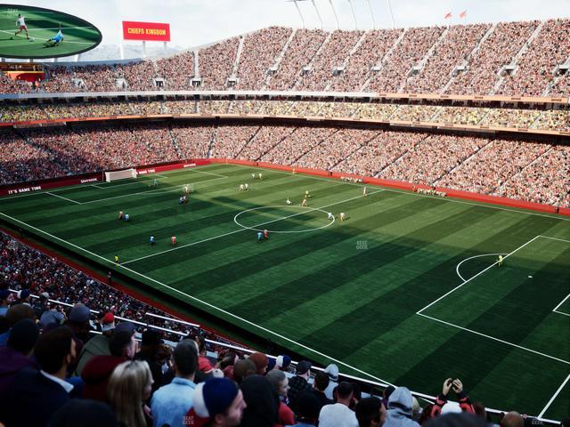 GEHA Field at Arrowhead Stadium - Section 319 Seat View GEHA Field at Arrowhead Stadium - Section 319 Seat View