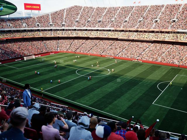 GEHA Field at Arrowhead Stadium - Section 320 Seat View