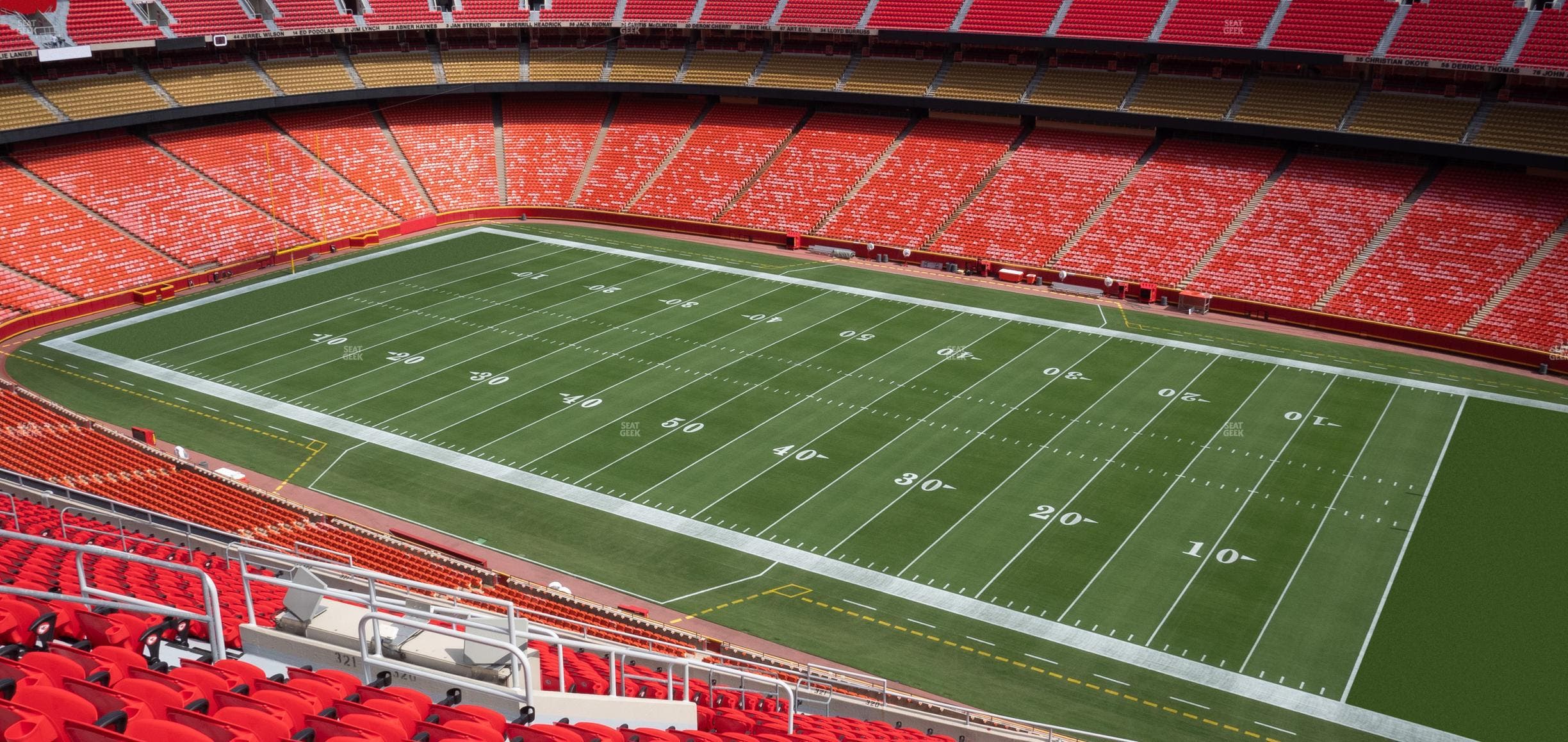GEHA Field at Arrowhead Stadium - Section 320 Seat View