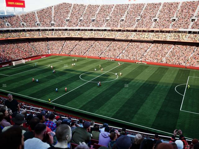 GEHA Field at Arrowhead Stadium - Section 321 Seat View GEHA Field at Arrowhead Stadium - Section 321 Seat View