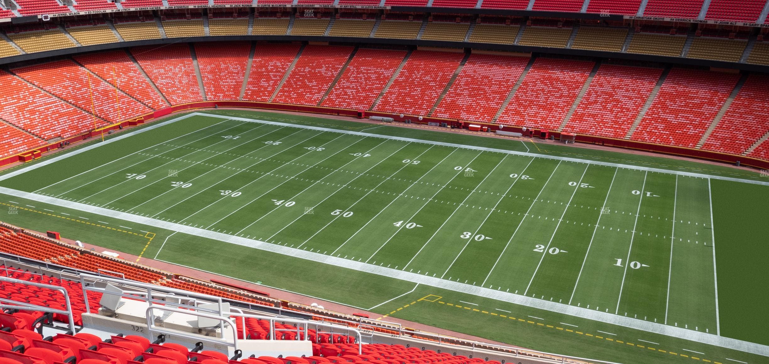 GEHA Field at Arrowhead Stadium - Section 321 Seat View