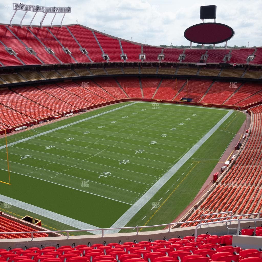 GEHA Field at Arrowhead Stadium - Section 332 Seat View