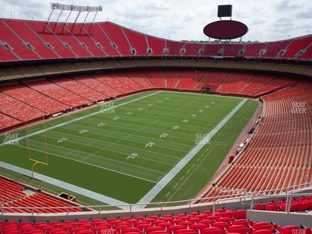GEHA Field at Arrowhead Stadium - Section 332 Seat View