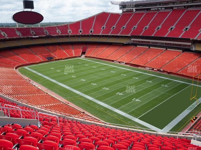 GEHA Field at Arrowhead Stadium - Section 341 Seat View