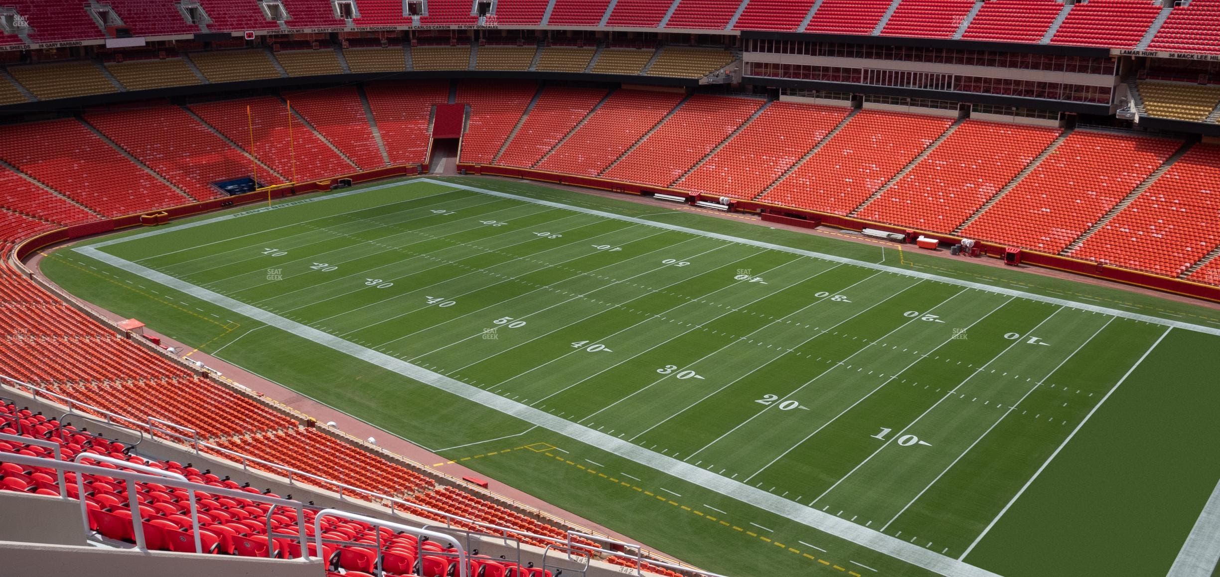 GEHA Field at Arrowhead Stadium - Section 342 Seat View