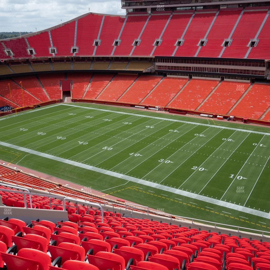 GEHA Field at Arrowhead Stadium - Section 343 Seat View