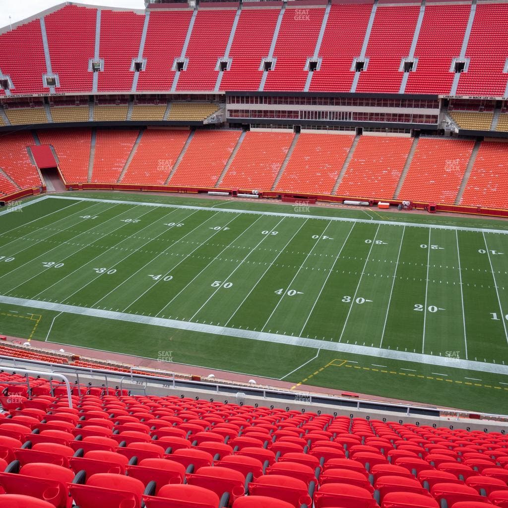GEHA Field at Arrowhead Stadium - Section 345 Seat View