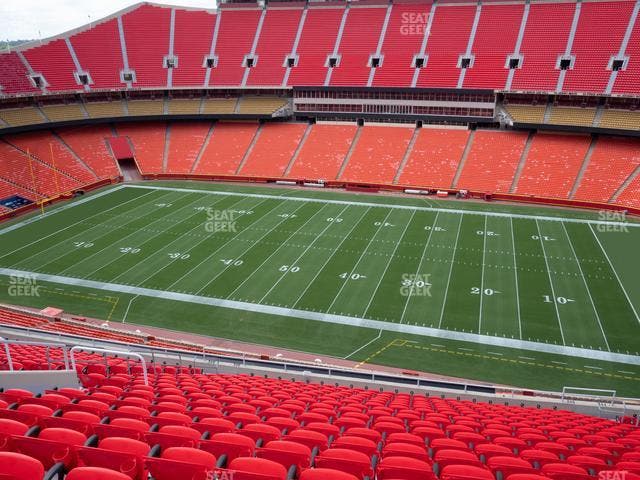 GEHA Field at Arrowhead Stadium - Section 345 Seat View